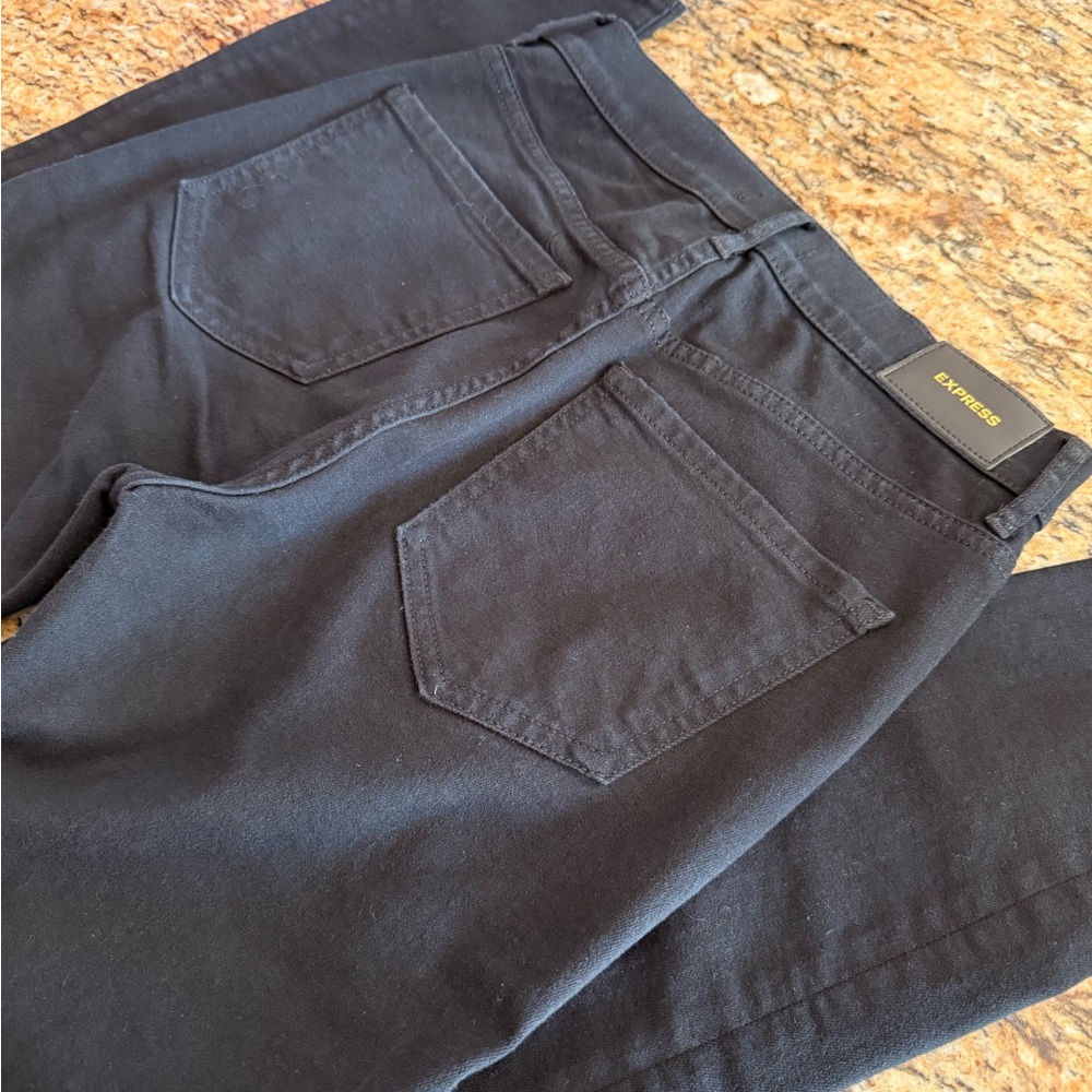 Express Women's Skinny Jeans - Black - Picture 9 of 9